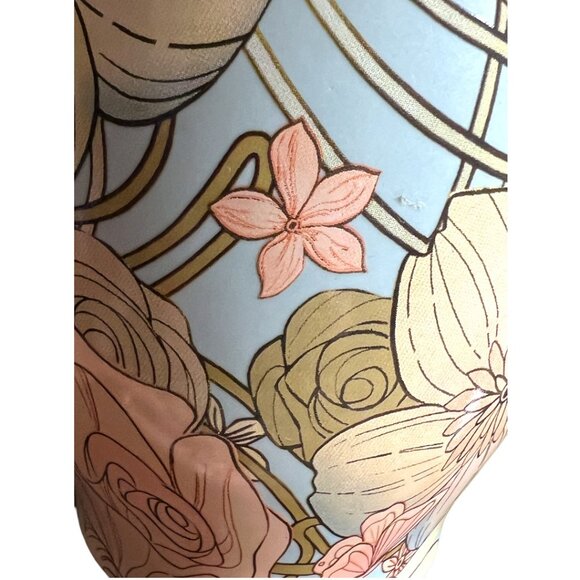 DISNEY Enchanted Beauty Mug Belle Retired Collectible Ceramic Pastel Floral - Picture 12 of 16